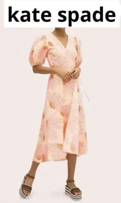 ＊希少極美品＊kate spade ケイトスペード 花柄 ワンピース