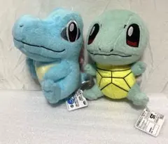 ポケモン ベストウィッシュ コロっとまんまるぬいぐるみ ゼニガメ ワニノコのサムネイル