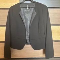 any FAM ノーカラージャケット サイズ2 ブラック