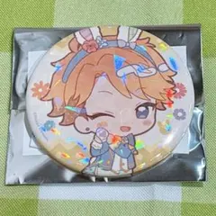 も*須様 あんスタ アニカフェ ホログラム缶バッジ 鳴上嵐