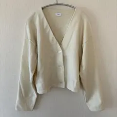 URBAN RESEARCH DOORS Vネックショートカーディガン M