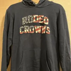 RODEO CROWNS ブラックパーカー