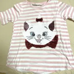 H&M Disney コラボ マリーちゃん Tシャツ 140