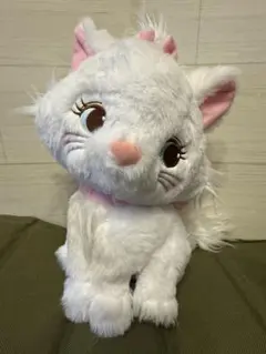 新品未使用 コストコ ディズニー マリーちゃん特大 大きな白い猫のぬいぐるみ 新品未使用 コストコ ディズニー マリーちゃん特大 大きな白い猫の