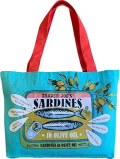 TRADER JOE'S トレーダージョーズ サーディン エコバッグ