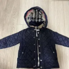 BURBERRY キルティングジャケット 12M ネイビー