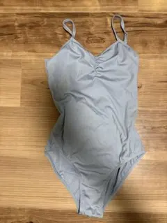 バレエ レオタード S ハイレグ ブルーグレー