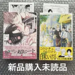 BL漫画2冊セット　各巻特典付き　初版　帯付き