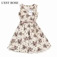 T572 新品未使用 M レストローズ タグ ディズニー ワンピース 