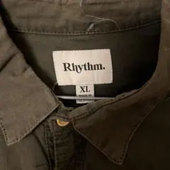Rhythm. 半袖シャツ オリーブ 総柄 XLのサムネイル