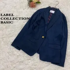 【レーベルコレクションベーシック】 ネイビー ジャケット 金ボタン 美品♡