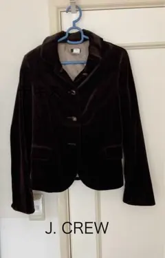 ベロア テーラードジャケット