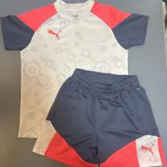 PUMA ジュニア　サッカー　スポーツ　セットアップ　上下　150㎝