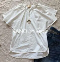 【ご成約済み】NANO universe ナノユニバース フレアスリーブ
