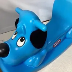 Little Tikes リトルタイクス　ロッキングパピー　犬　ドッグ　ブルー