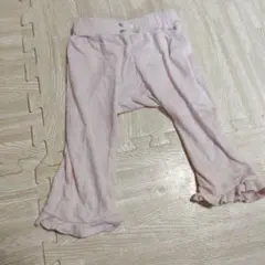 ベビー パンツ 80 ピンク フリル付き 女の子