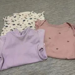 baby GAP 薄手長袖ロンパース 90サイズ3点セット