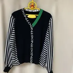 ブラックストライプ新品訳あり 韓国風