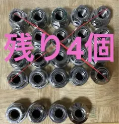 貫通クロームメッキ ホイールナット 16個セット 加工ホイールに使用 