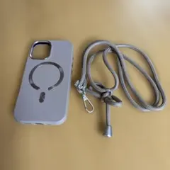 3COINS iPhone16用ケース &ショルダーストラップ2点セットのサムネイル