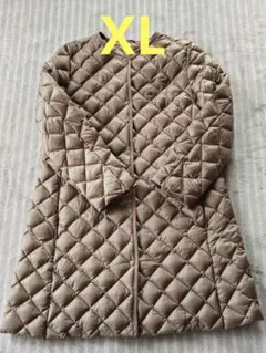 t*8様 ユニクロ UNIQLO 　ウルトラライトダウンロングコート　ベージュ