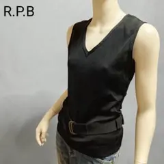 新品　エールペべ R.P.B ニット 日本製　黒 ブラック 税込10780円