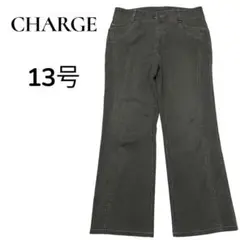 チャージCHARGE ☆カジュアルパンツ 大きいサイズ13号 XL 伸縮性有り