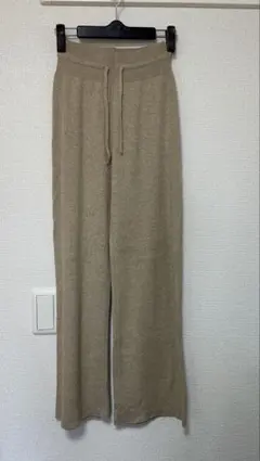 UNIQLO / ウォッシャブルニットリブパンツ