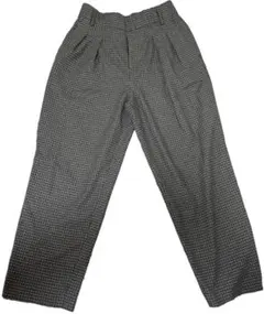 【JOURNAL STANDARD】ブラウン　チェック　ウール　パンツ