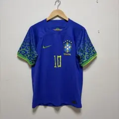 サッカー ブラジル代表 ネイマール 10番 ユニフォーム Lサイズ - メルカリ