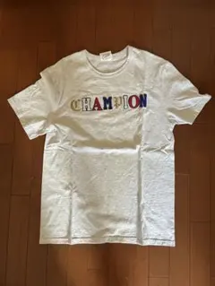 Champion Tシャツ Mサイズ グレー 半袖 ロゴTシャツ