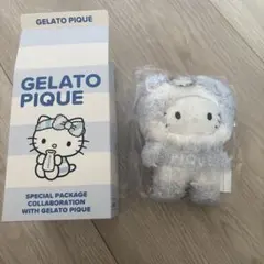 サンリオハウス　ジェラピケ　ハローキティ　ぬいぐるみ　コットンキャンディ