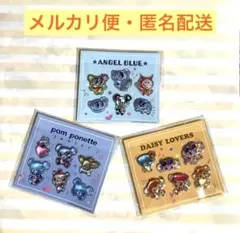 セブンイレブン　ナルミヤキャラクターズ　 オリジナルぷっくりシール　3枚