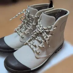 ホワイト レインブーツ　ワークマン　レディース　S