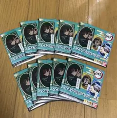 未開封　鬼滅の刃　スクエアCANバッジ 10パック
