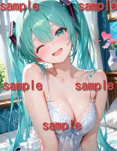 A0110　AIイラスト　同人　美少女　アニメ　A4ポスター　S1枚