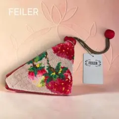 新品タグ付き✨　 フェイラー 折りたたみエコバッグ ストロベリーフィールドのサムネイル