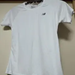 New Balance ホワイト 半袖Tシャツ M