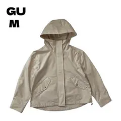 【人気】GU マウンテンパーカー M ベージュ ブルゾン アウター レディース