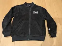 Puma フリースジャケット 140 ブラック