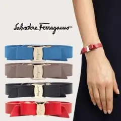 【Salvatore Ferragamo】ヴァラ・リボン ブレスレットのサムネイル