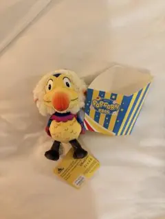 Disney Pixar Popcorn Pals ぬいぐるみキーチェーンのサムネイル