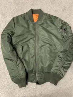 【美品】Alpha industries MA1　アルファ　Sサイズ　オリーブ