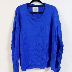 【XL】ST. JOHN'S BAY カシミヤ Vネックセーター メンズ 長袖