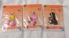 一番くじ　セーラームーン　F賞　ステンドグラス風メタルチャーム　3点セット