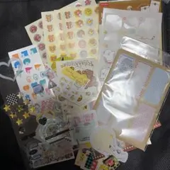 シール　まとめ売り　使いかけ