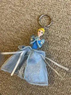 シンデレラ キーホルダー ドレス付き 約10cm