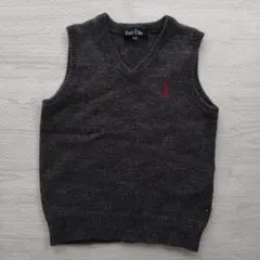 East Bay グレー Vネックベスト