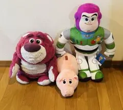 トイストーリー ぬいぐるみ5点セット ウッディ バズ ロッツォ