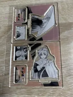 銀魂展 アクリルフィギュア アクリルパズル 神威 阿伏兎 江華 夜兎族